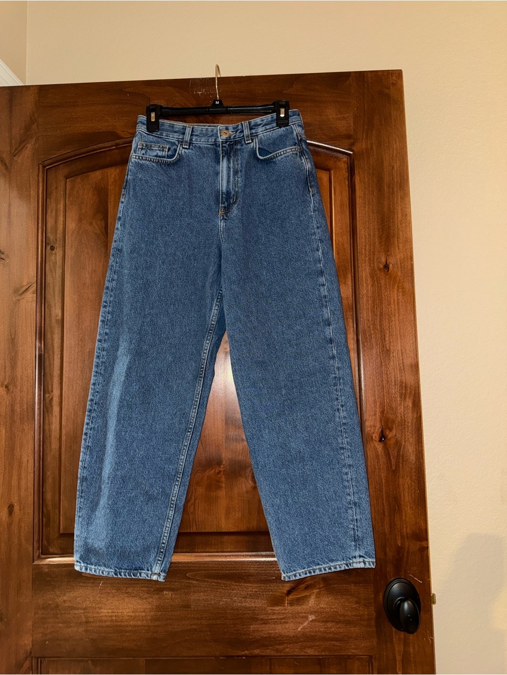 COS Wide-Leg Relaxed Blue Denim Jeans